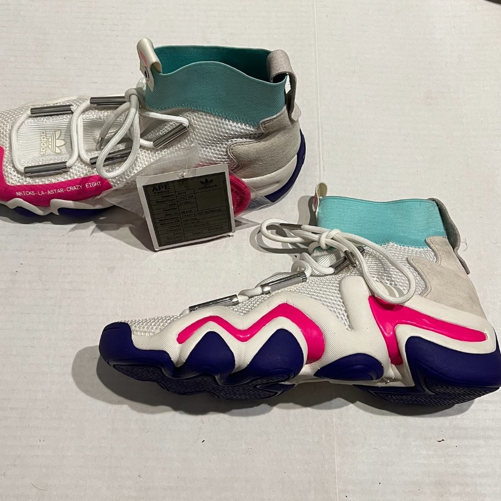 New Adidas Crazy 8 ADV x Nice Kicks Venice Beach Rare SAMPLE - Mens Size 9
